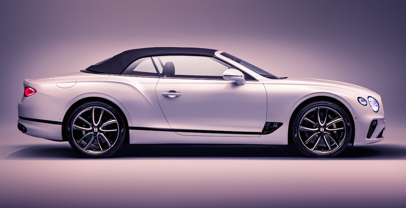Illustration for article titled The 2019 Bentley Continental GT Convertible Has a Tweed Roof